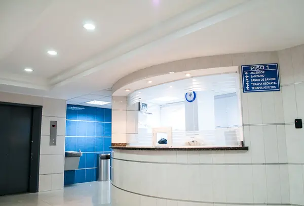 Modern medical practice building exterior